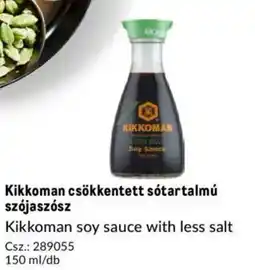 Metro Kikkoman csökkentett sótartalmú szójaszósz ajánlat