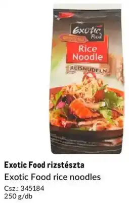 Metro Exotic Food rizstészta ajánlat