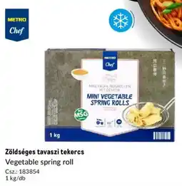 Metro METRO Chef Zöldséges tavaszi tekercs ajánlat