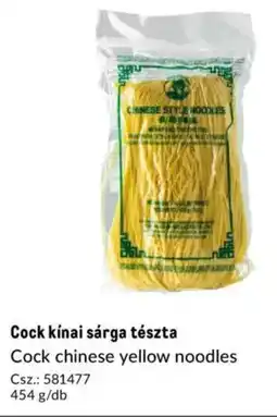 Metro Cock kínai sárga tészta ajánlat