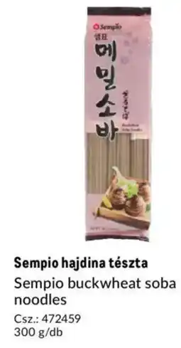 Metro Sempio hajdina tészta ajánlat
