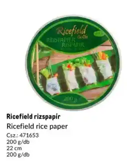 Metro Ricefield rizspapír ajánlat