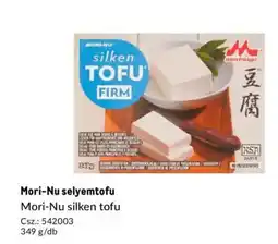 Metro Mori-Nu selyemtofu ajánlat