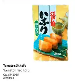 Metro Yamato sült tofu ajánlat
