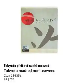 Metro Tokyoto pirított sushi moszat ajánlat