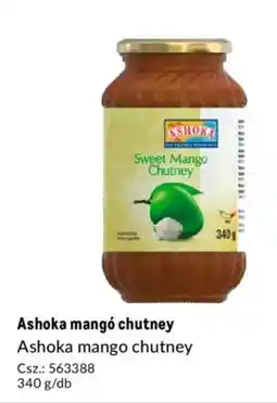 Metro Ashoka mangó chutney ajánlat