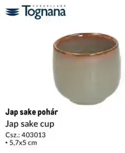 Metro Tognana Jap sake pohár ajánlat