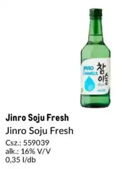 Metro Jinro Soju Fresh ajánlat