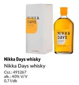 Metro Nikka Days whisky ajánlat