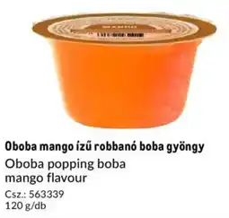 Metro Oboba mango ízű robbanó boba gyöngy ajánlat