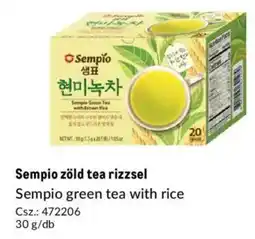 Metro Sempio zöld tea rizzsel ajánlat