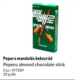 Metro Pepero mandulás kekszrúd ajánlat