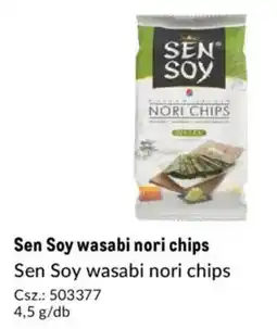 Metro Sen Soy wasabi nori chips ajánlat