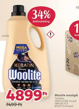 Rossmann Woolite mosógél ajánlat
