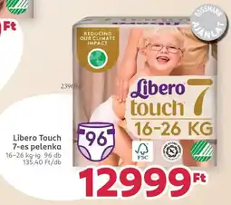 Rossmann Libero Touch 7-es pelenka ajánlat