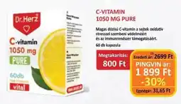 Pingvin Patika Dr. Herz C-vitamin ajánlat