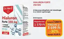 Pingvin Patika Dr. Herz Hialuron Forte ajánlat