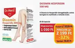 Pingvin Patika Dr. Herz Diozmin Hesperidin ajánlat