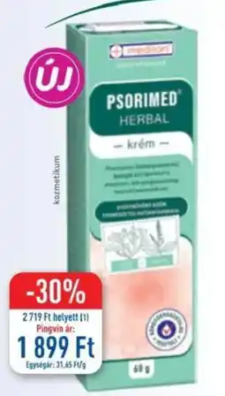 Pingvin Patika Psorimed herbal krém ajánlat