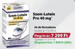 Pingvin Patika JutaVit Szem-Lutein Pro ajánlat