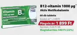 Pingvin Patika B12-vitamin ajánlat