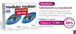 Pingvin Patika Maxiluten tabletta ajánlat
