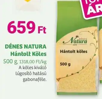 Herbaház Dénes natura hántolt köles ajánlat