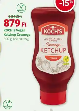 Herbaház Koch's vegan ketchup csemege ajánlat