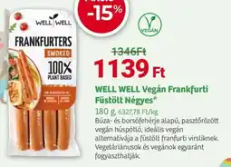 Herbaház Well well vegán frankfurti füstölt négyes ajánlat