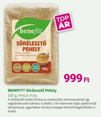 Herbaház Benefitt sörélesztő pehely ajánlat