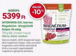 Herbaház Interherb xxl szerves magnézium - biszglicinát italpor 90 adag ajánlat