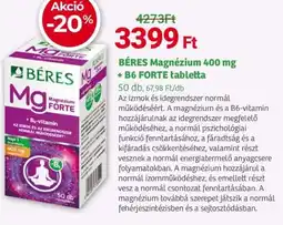 Herbaház Béres magnézium + b6 forte tabletta ajánlat