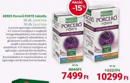 Herbaház Béres porcerő forte tabletta ajánlat