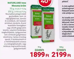 Herbaház Naturland inno rheuma krém ajánlat