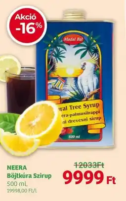 Herbaház Neera böjtkúra szirup ajánlat