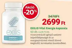Herbaház Exilis vital energia kapszula ajánlat