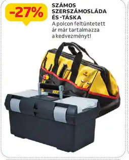Auchan Számos szerszámosláda és-táska ajánlat