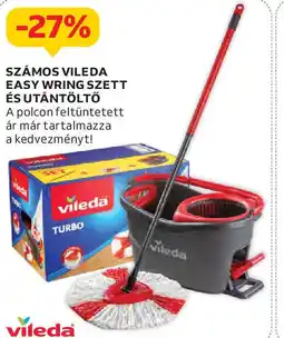 Auchan Számos Vileda Easy Wring szett és utántöltő ajánlat