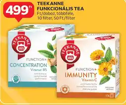 Auchan Teekanne funkcionális tea ajánlat