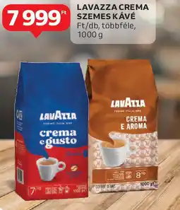 Auchan Lavazza Crema szemes kávé ajánlat