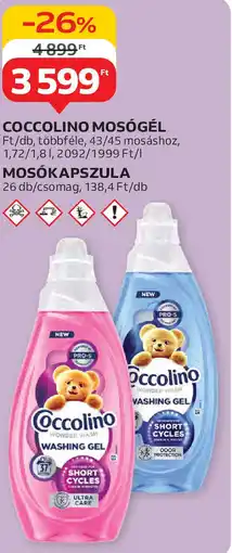 Auchan Coccolino mosógél ajánlat