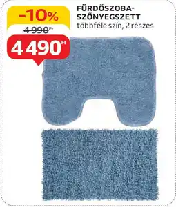 Auchan Fürdőszoba-szőnyegszett ajánlat