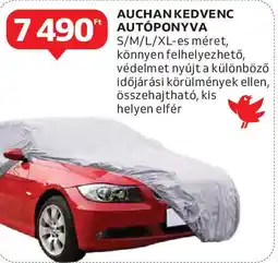 Auchan Auchan Kedvenc autoponyva ajánlat