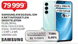Auchan SAMSUNG A16 5G DUAL SIM ajánlat
