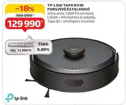 Auchan TP-LINK TAPO RV30 PORSZÍVÓ ÉS FELMOSÓ ajánlat