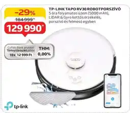 Auchan TP-LINK TAPO RV30 ROBOTPORSZÍVÓ ajánlat