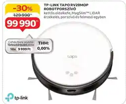 Auchan TP-Link Tapo RV20MOP Robotporszívó ajánlat