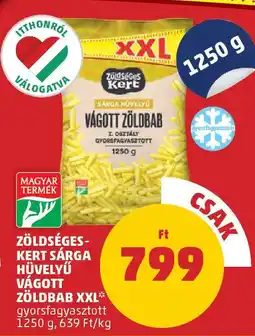 PENNY Zöldséges- kert sárga hüvelyű vágott zöldbab xxl ajánlat