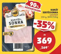 PENNY Karát sertéssonka ajánlat