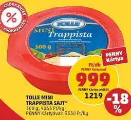 PENNY Tolle mini trappista sajt ajánlat